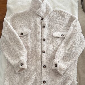 Cozy Cream Sherpa Jacket